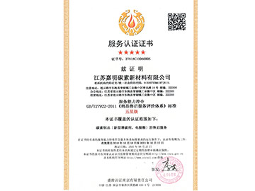 After-sales service certification